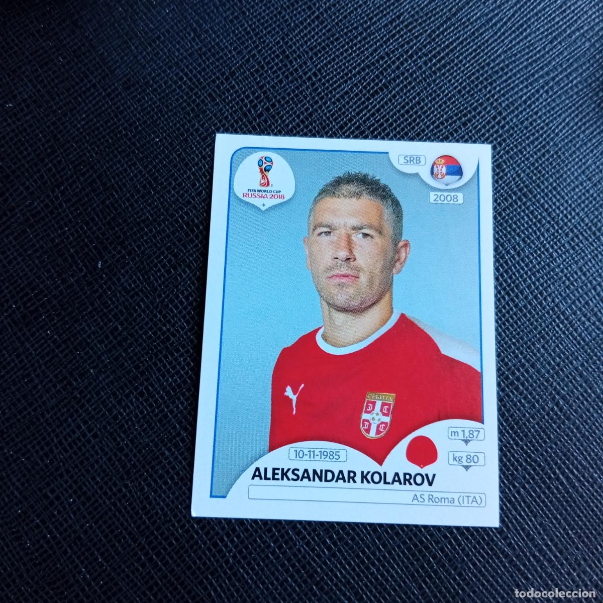 Cromos de f&uacute;tbol: 416 KOLAROV SERBIA PANINI MUNDIAL RUSIA 2018 CROMO FUTBOL 18 - SIN PEGAR - /CJ2 ..