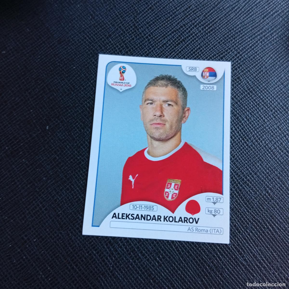 Cromos de f&uacute;tbol: 416 KOLAROV SERBIA PANINI MUNDIAL RUSIA 2018 CROMO FUTBOL 18 - SIN PEGAR - /CJ2 ..