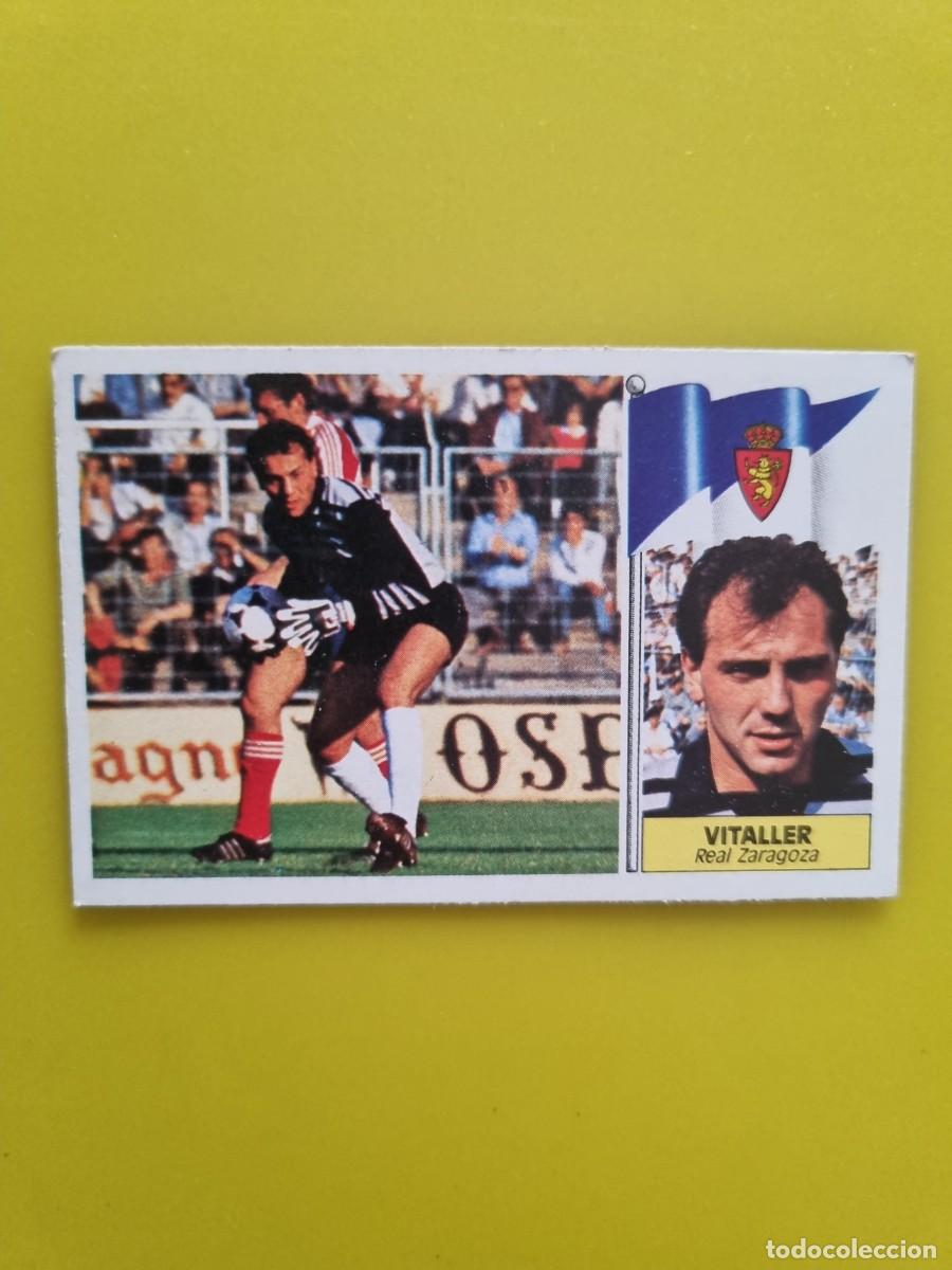 Cartes &agrave; collectionner de Football: CROMO LIGA ESTE 86 87 1986 1987 NUNCA PEGADO SIN PEGAR VITALLER REAL ZARAGOZA AR1026