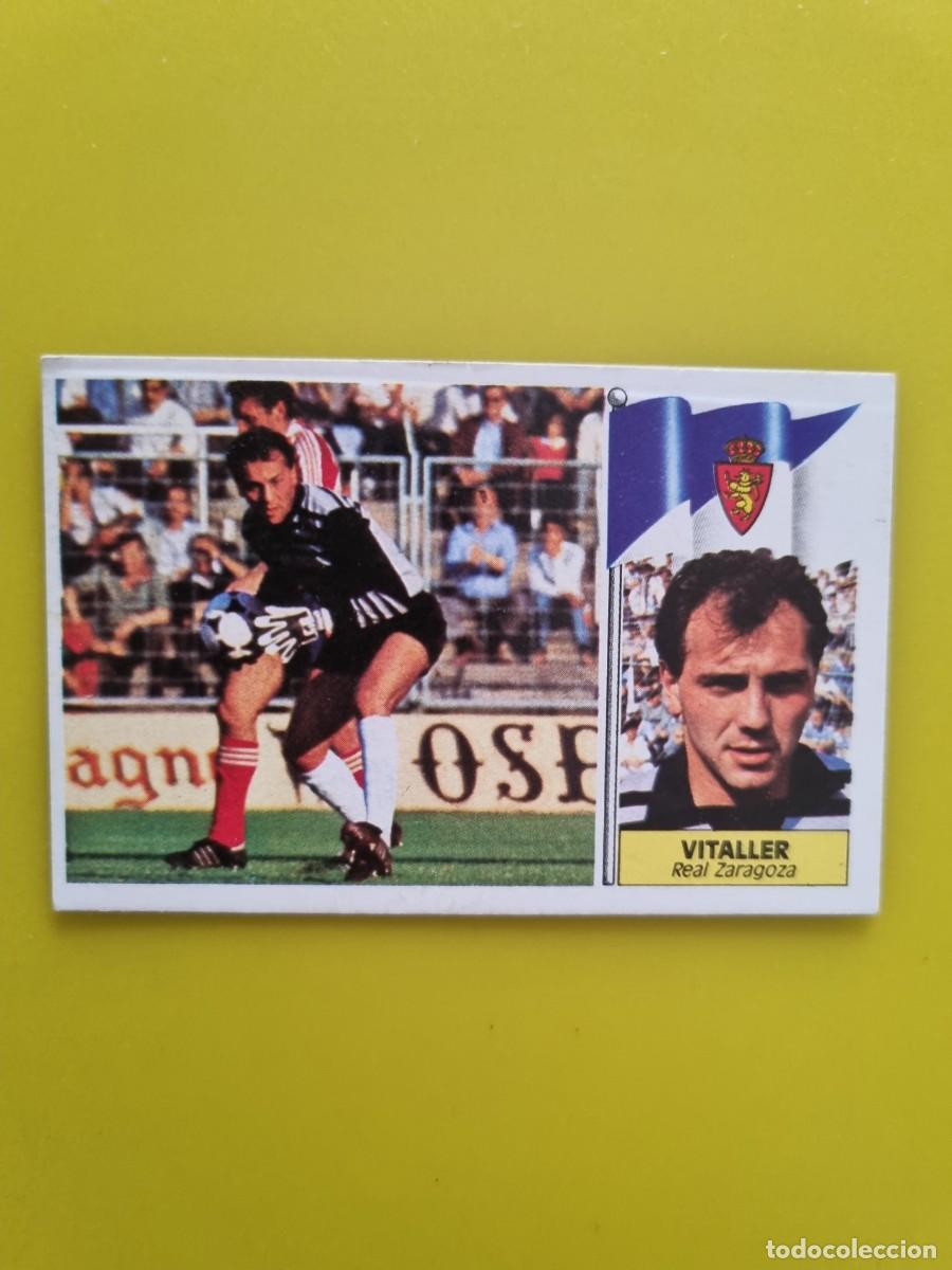 Cartes &agrave; collectionner de Football: CROMO LIGA ESTE 86 87 1986 1987 NUNCA PEGADO SIN PEGAR VITALLER REAL ZARAGOZA AR1026