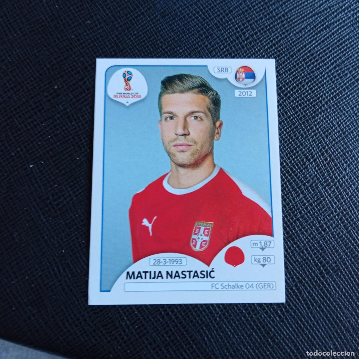 Cartes &agrave; collectionner de Football: 418 NASTASIC SERBIA PANINI MUNDIAL RUSIA 2018 CROMO FUTBOL 18 - SIN PEGAR - /CJ2