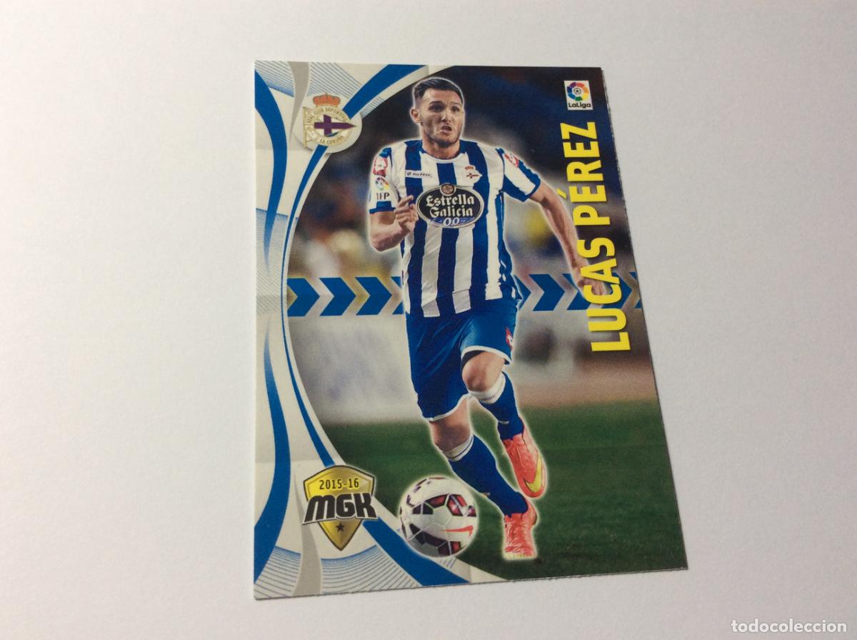 Cartes &agrave; collectionner de Football: 156 Lucas P&eacute;rez Deportivo Coru&ntilde;a MGK 2015/16 15 16 Panini