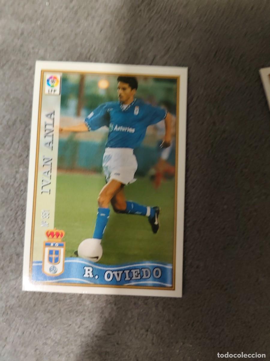 Cartes &agrave; collectionner de Football: 351. IV&Aacute;N ANIA REAL OVIEDO MUNDICROMO FICHAS 97 98 LIGA 1997 1998 CARD ABB