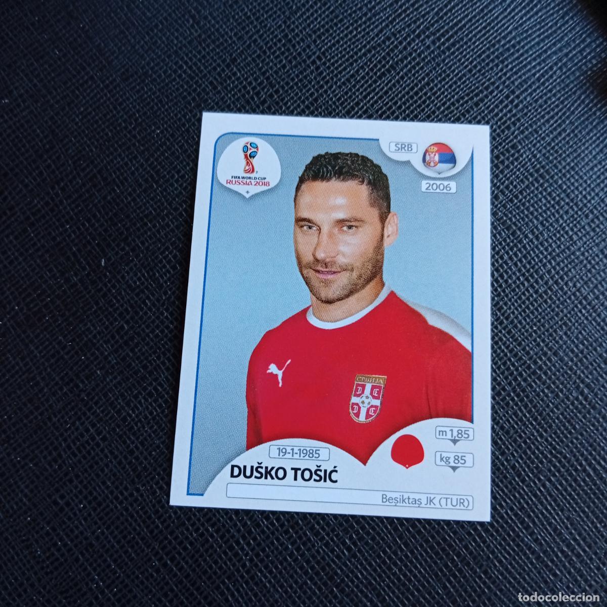 Cartes &agrave; collectionner de Football: 419 DUSKO TOSIC SERBIA PANINI MUNDIAL RUSIA 2018 CROMO FUTBOL 18 - SIN PEGAR - /CJ2 .