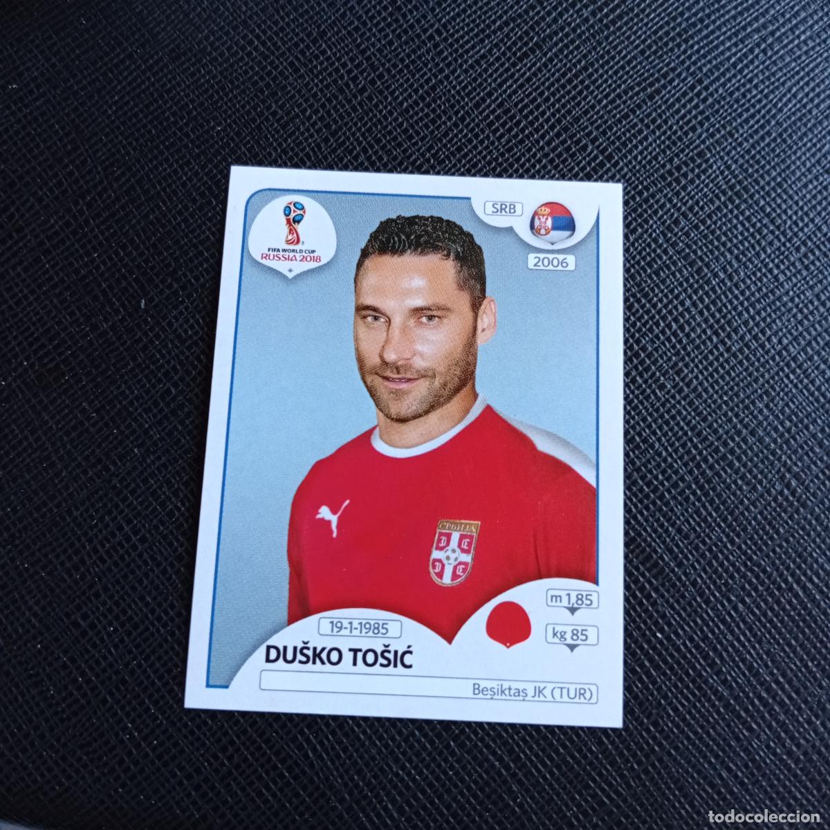 Cartes &agrave; collectionner de Football: 419 DUSKO TOSIC SERBIA PANINI MUNDIAL RUSIA 2018 CROMO FUTBOL 18 - SIN PEGAR - /CJ2 ...