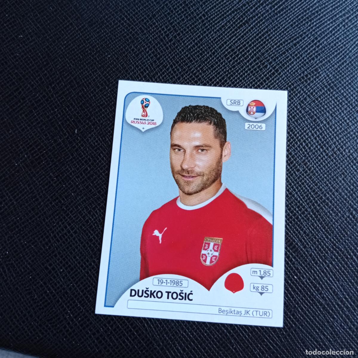 Cartes &agrave; collectionner de Football: 419 DUSKO TOSIC SERBIA PANINI MUNDIAL RUSIA 2018 CROMO FUTBOL 18 - SIN PEGAR - /CJ2 ...