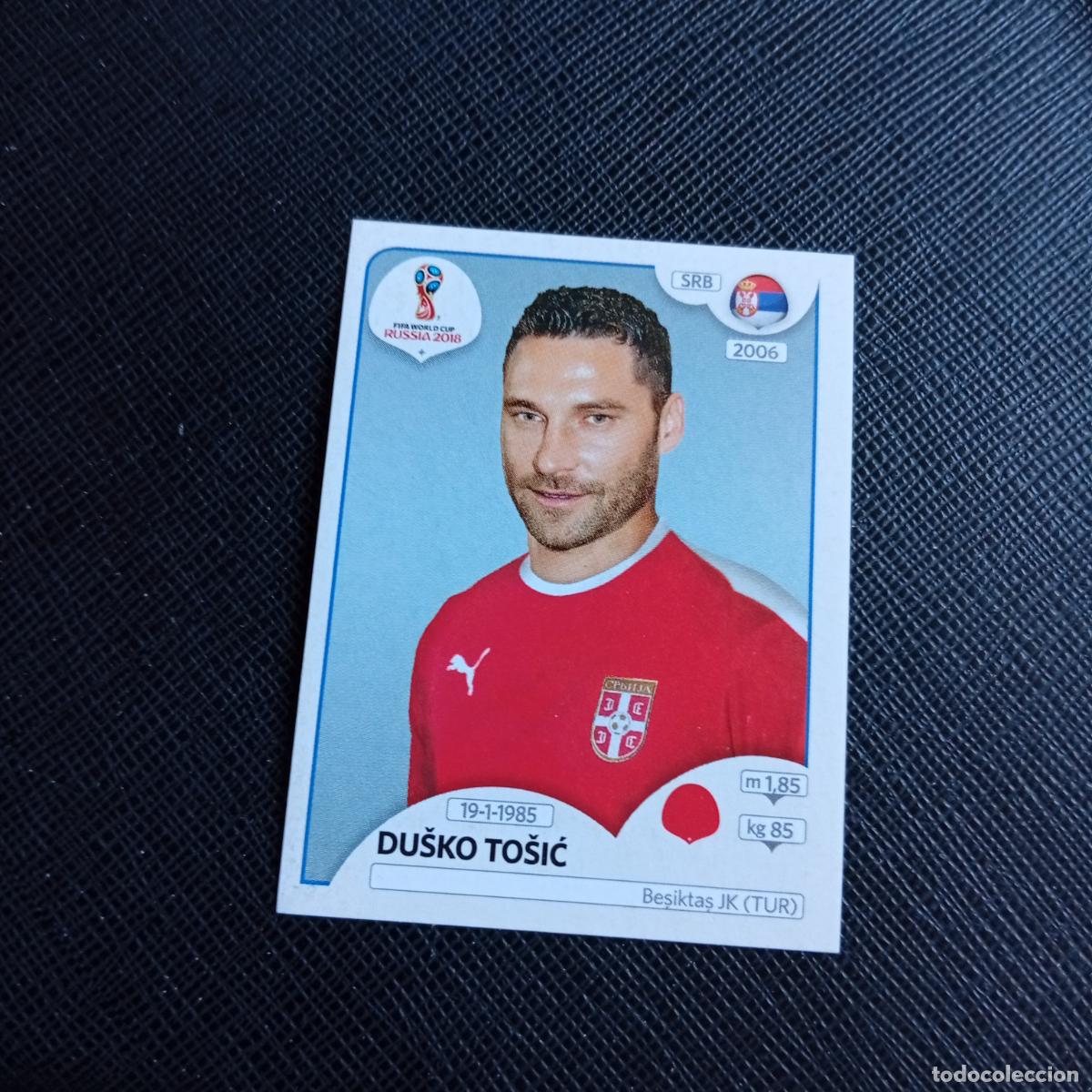 Cartes &agrave; collectionner de Football: 419 DUSKO TOSIC SERBIA PANINI MUNDIAL RUSIA 2018 CROMO FUTBOL 18 - SIN PEGAR - /CJ2 ....