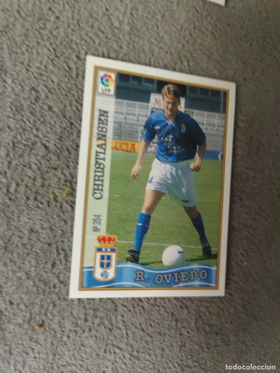 Cromos de f&uacute;tbol: 354. CHRISTIANSEN REAL OVIEDO MUNDICROMO FICHAS 97 98 LIGA 1997 1998 CARD ABB