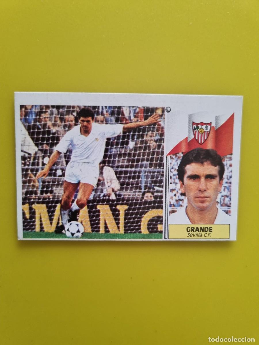 Cromos de f&uacute;tbol: CROMO LIGA ESTE 86 87 1986 1987 NUNCA PEGADO SIN PEGAR GRANDE SEVILLA CF AR1026