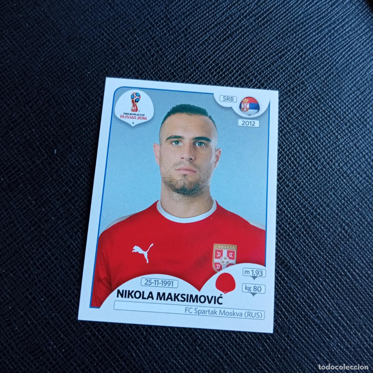 Cromos de f&uacute;tbol: 420 MAKSIMOVIC SERBIA PANINI MUNDIAL RUSIA 2018 CROMO FUTBOL 18 - SIN PEGAR - /CJ2