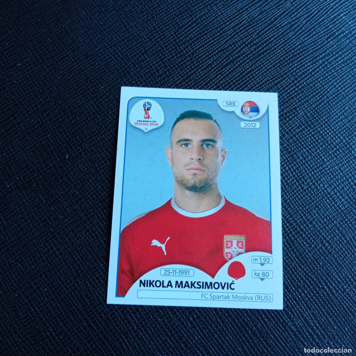 Cromos de f&uacute;tbol: 420 MAKSIMOVIC SERBIA PANINI MUNDIAL RUSIA 2018 CROMO FUTBOL 18 - SIN PEGAR - /CJ2 ...