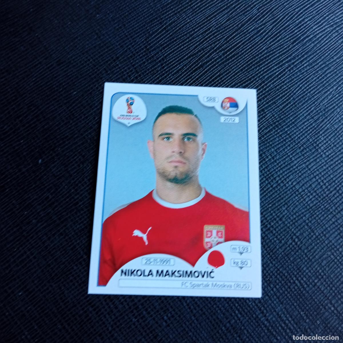 Cromos de f&uacute;tbol: 420 MAKSIMOVIC SERBIA PANINI MUNDIAL RUSIA 2018 CROMO FUTBOL 18 - SIN PEGAR - /CJ2 ....
