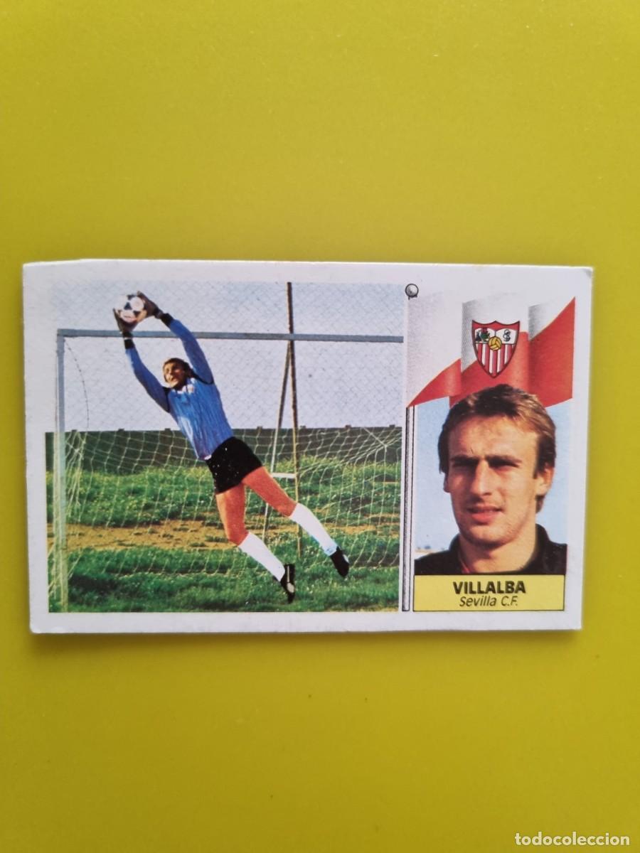 Cromos de f&uacute;tbol: CROMO LIGA ESTE 86 87 1986 1987 DESPEGADO VILLALBA SEVILLA CF AR1026