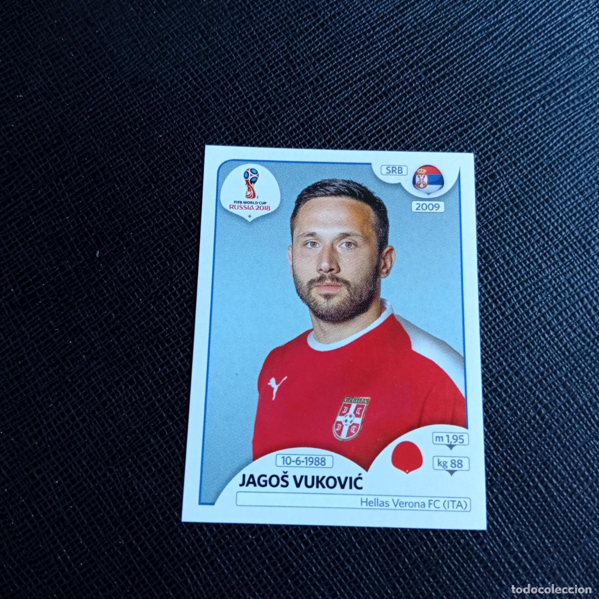 Cromos de f&uacute;tbol: 421 JAGOS VUKOVIC SERBIA PANINI MUNDIAL RUSIA 2018 CROMO FUTBOL 18 - SIN PEGAR - /CJ2