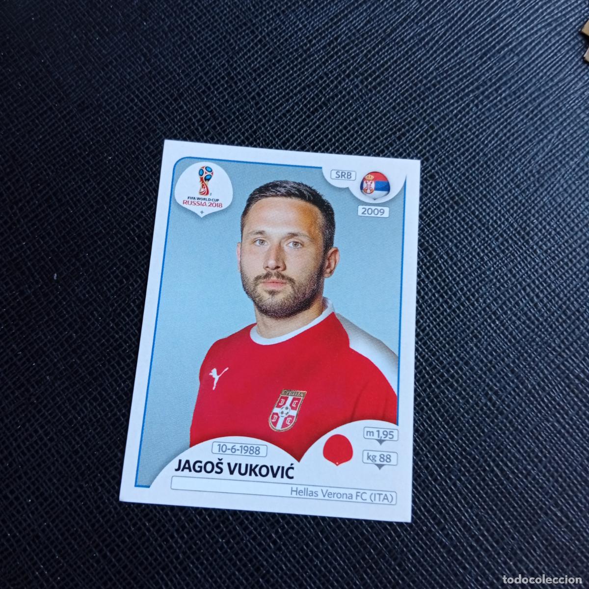 Cromos de f&uacute;tbol: 421 JAGOS VUKOVIC SERBIA PANINI MUNDIAL RUSIA 2018 CROMO FUTBOL 18 - SIN PEGAR - /CJ2 .