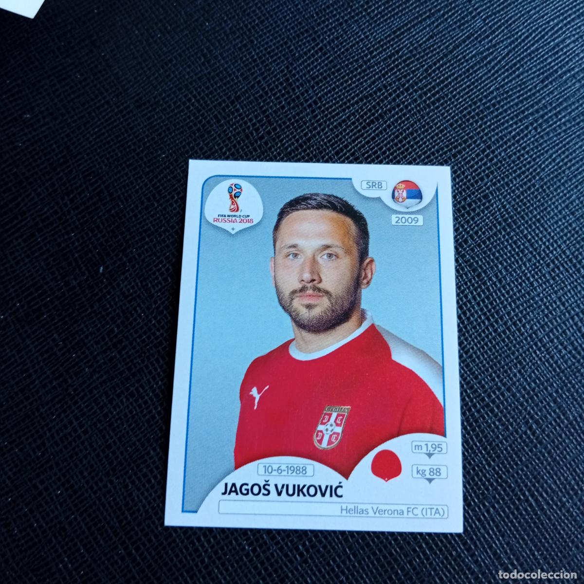 Cromos de f&uacute;tbol: 421 JAGOS VUKOVIC SERBIA PANINI MUNDIAL RUSIA 2018 CROMO FUTBOL 18 - SIN PEGAR - /CJ2 ...