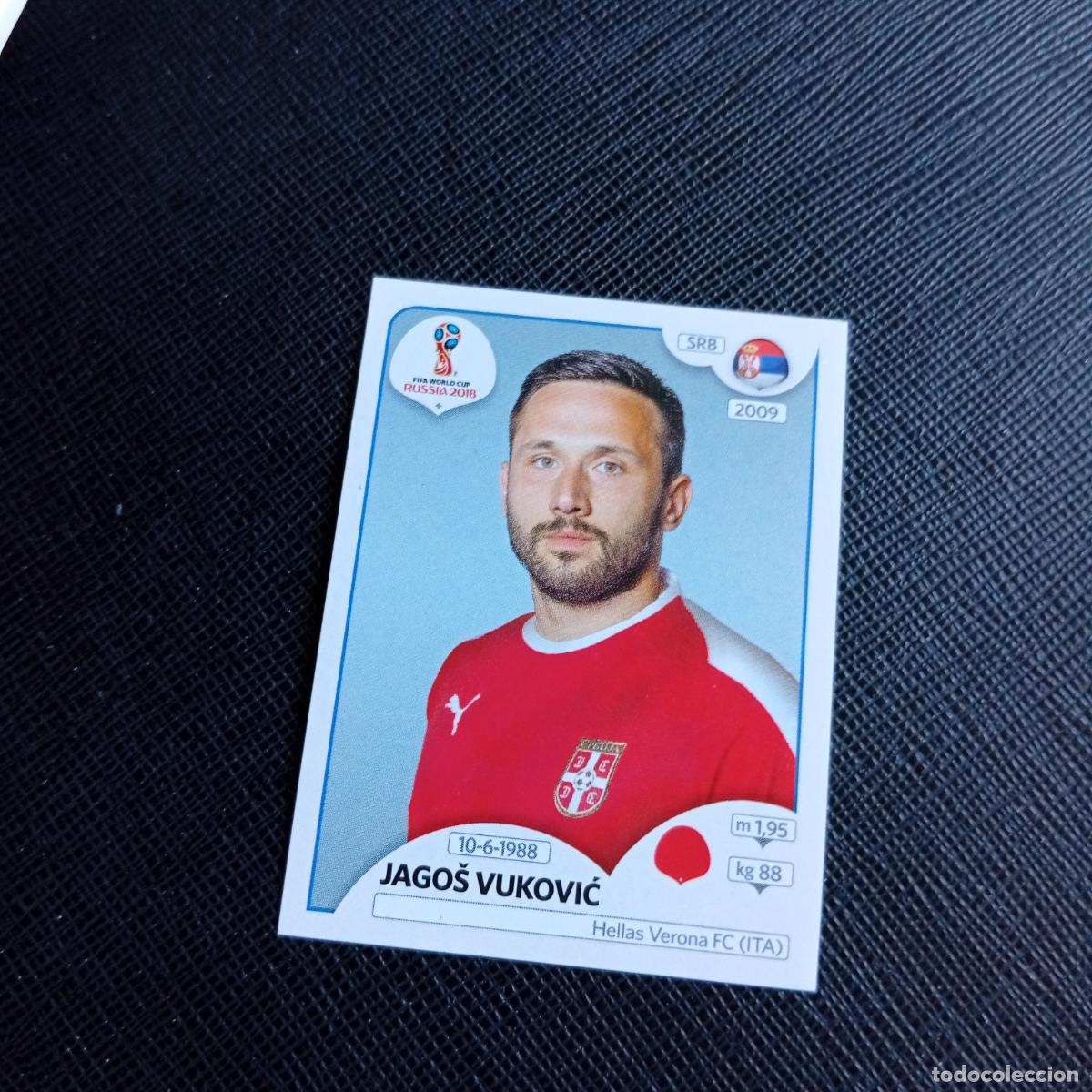 Cromos de f&uacute;tbol: 421 JAGOS VUKOVIC SERBIA PANINI MUNDIAL RUSIA 2018 CROMO FUTBOL 18 - SIN PEGAR - /CJ2 ...