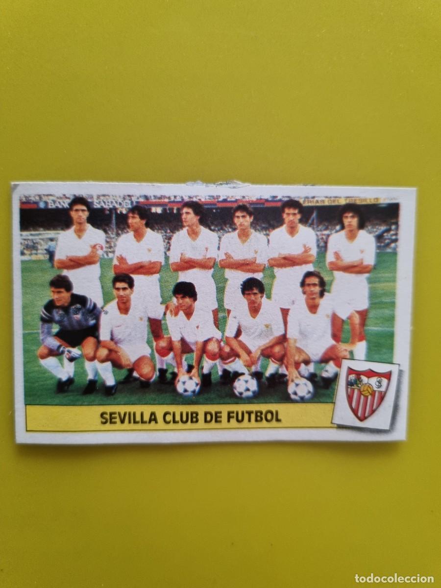 Cromos de f&uacute;tbol: CROMO LIGA ESTE 86 87 1986 1987 DESPEGADO ALINEACION SEVILLA CF AR1026