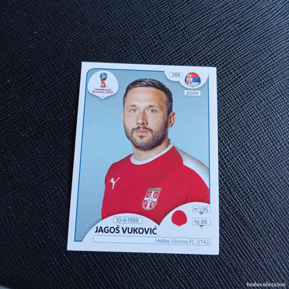 Cromos de f&uacute;tbol: 421 JAGOS VUKOVIC SERBIA PANINI MUNDIAL RUSIA 2018 CROMO FUTBOL 18 - SIN PEGAR - /CJ2 ....