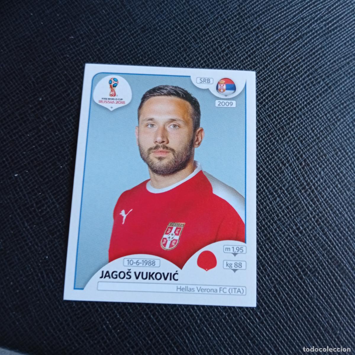 Cromos de f&uacute;tbol: 421 JAGOS VUKOVIC SERBIA PANINI MUNDIAL RUSIA 2018 CROMO FUTBOL 18 - SIN PEGAR - /CJ2 .....