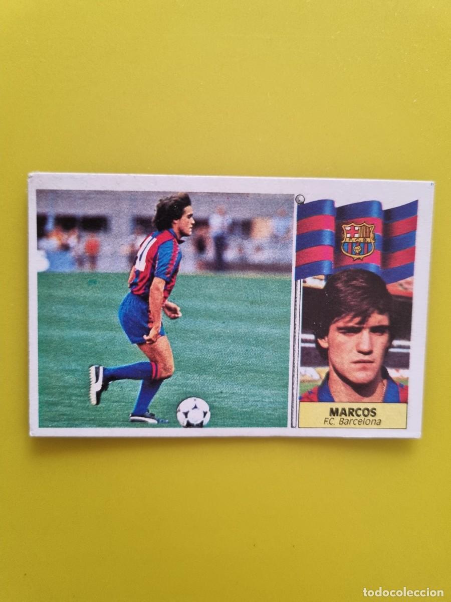 Football Stickers: CROMO LIGA ESTE 86 87 1986 1987 DESPEGADO MARCOS FC BARCELONA AR1026