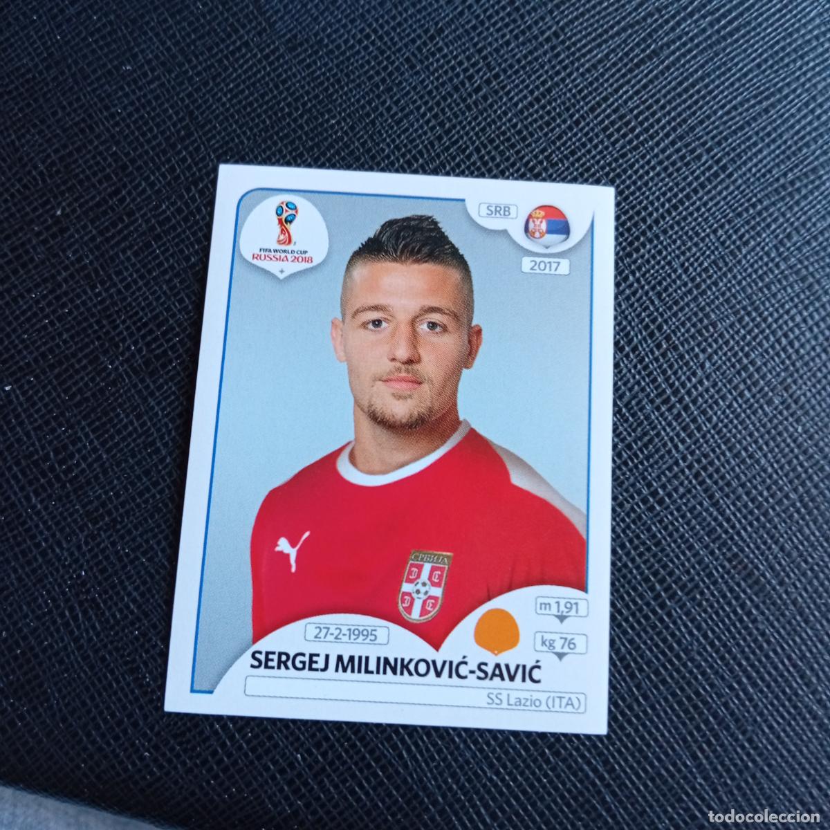 Football Stickers: 423 MILINKOVIC SAVIC SERBIA PANINI MUNDIAL RUSIA 2018 CROMO FUTBOL 18 - SIN PEGAR - /CJ2