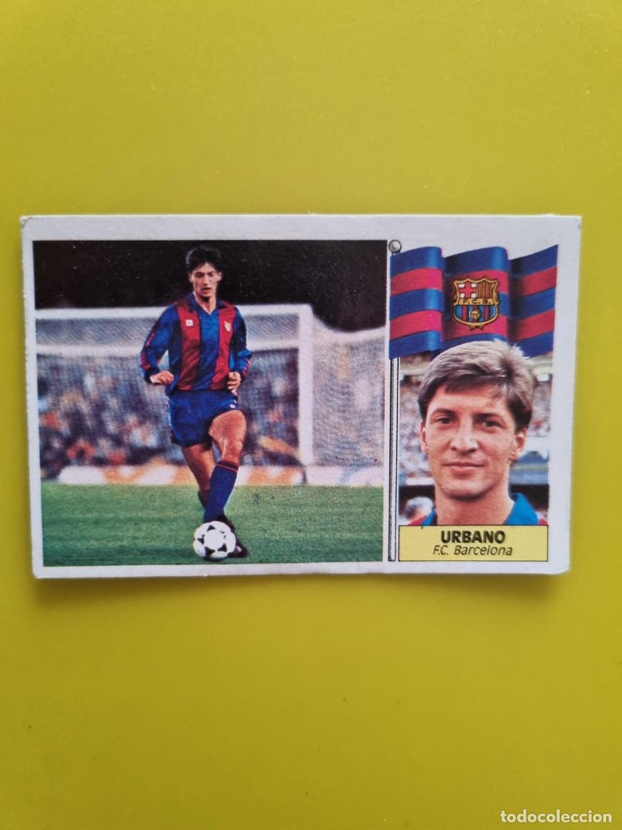 Football Stickers: CROMO LIGA ESTE 86 87 1986 1987 DESPEGADO URBANO FC BARCELONA AR1026