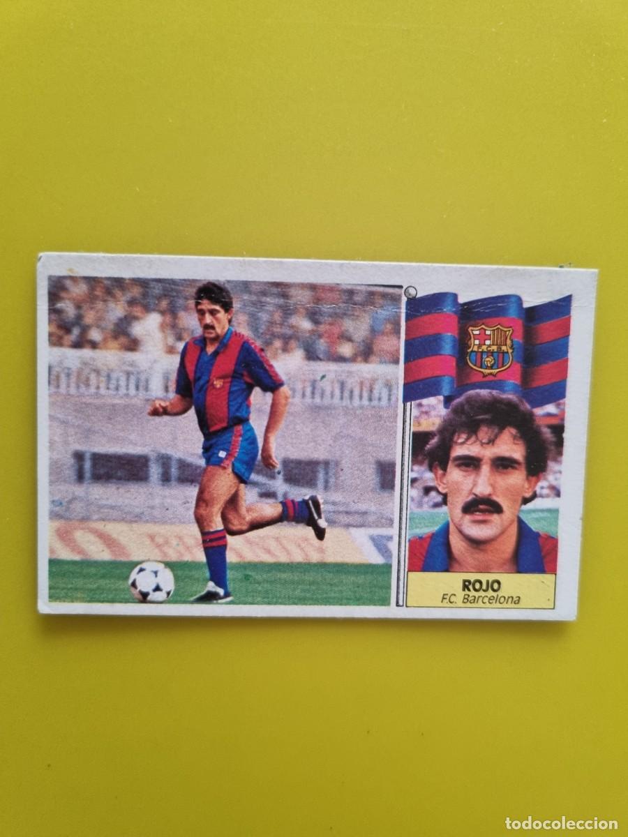 Cromos de f&uacute;tbol: CROMO LIGA ESTE 86 87 1986 1987 DESPEGADO ROJO FC BARCELONA AR1026