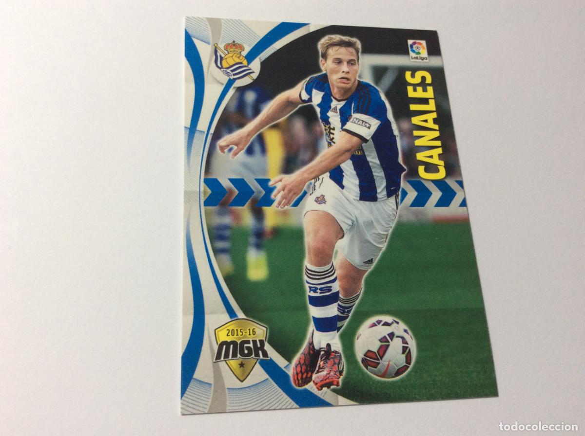 Cromos de f&uacute;tbol: 421 Canales Real Sociedad MGK 2015/16 15 16 Panini