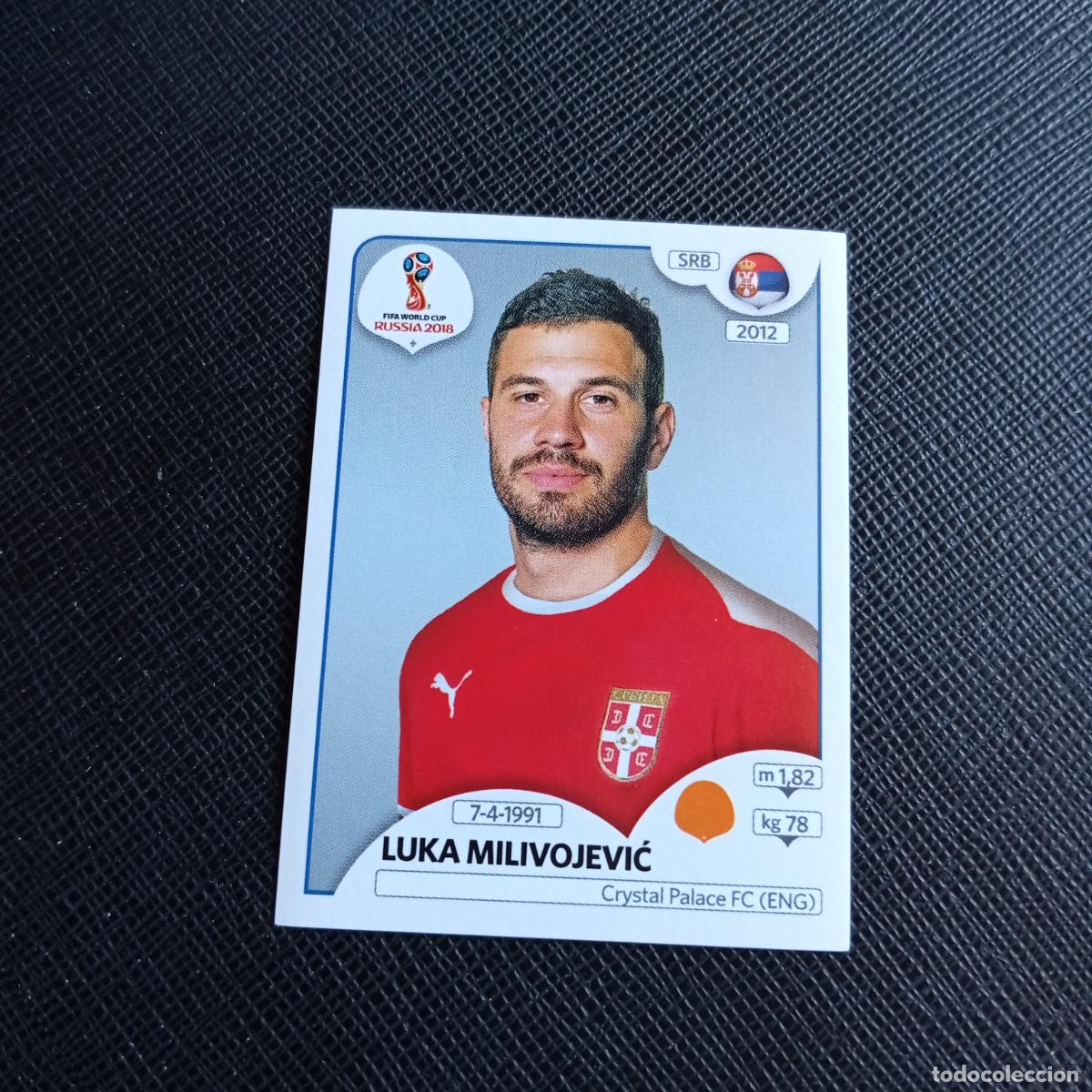 Cromos de f&uacute;tbol: 425 LUKA MILOVOJEVIC SERBIA PANINI MUNDIAL RUSIA 2018 CROMO FUTBOL 18 - SIN PEGAR - /CJ2