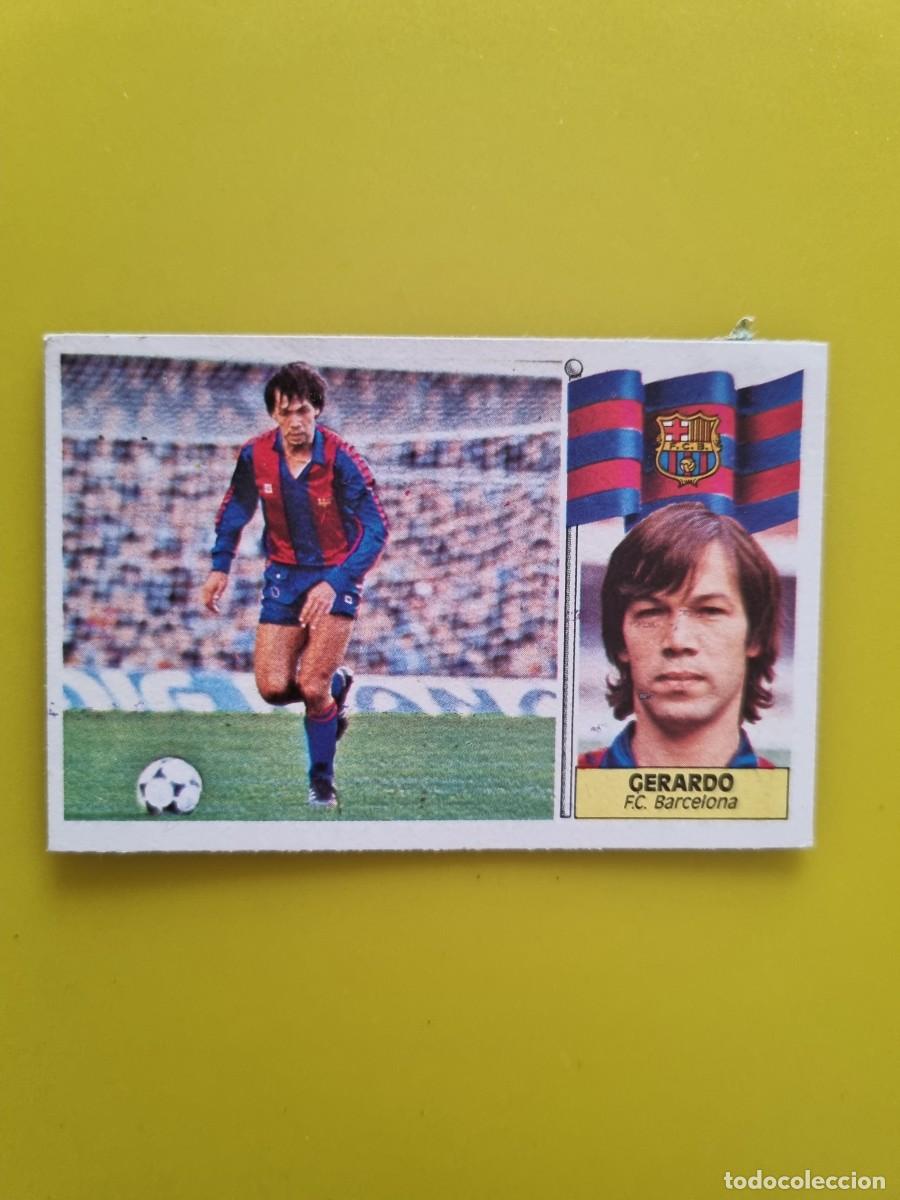 Cromos de f&uacute;tbol: CROMO LIGA ESTE 86 87 1986 1987 DESPEGADO GERARDO FC BARCELONA AR1026