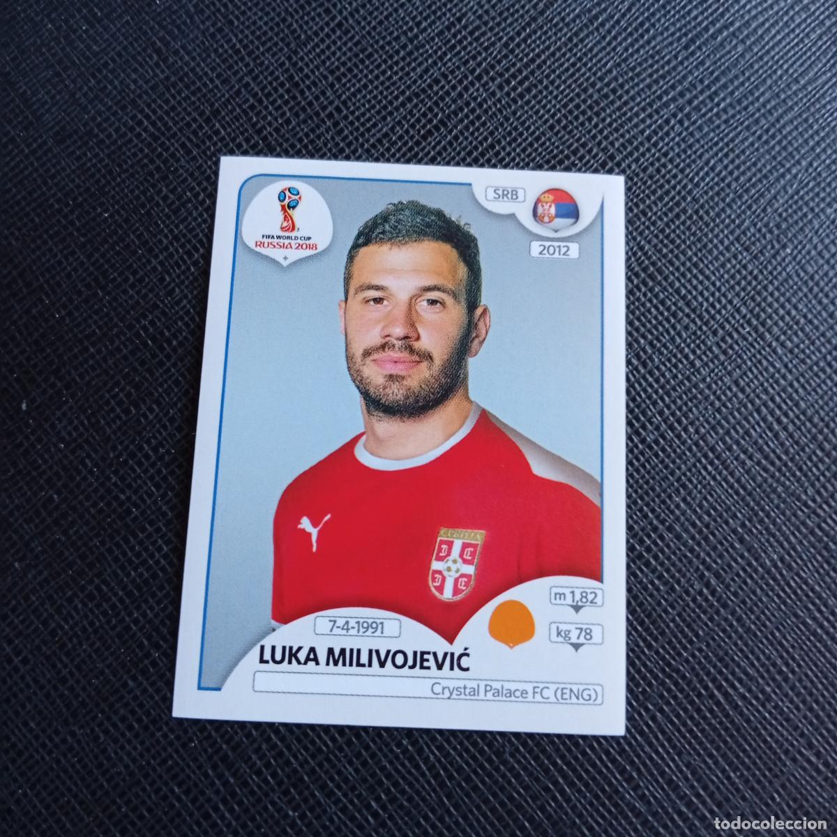 Cromos de f&uacute;tbol: 425 LUKA MILOVOJEVIC SERBIA PANINI MUNDIAL RUSIA 2018 CROMO FUTBOL 18 - SIN PEGAR - /CJ2 .