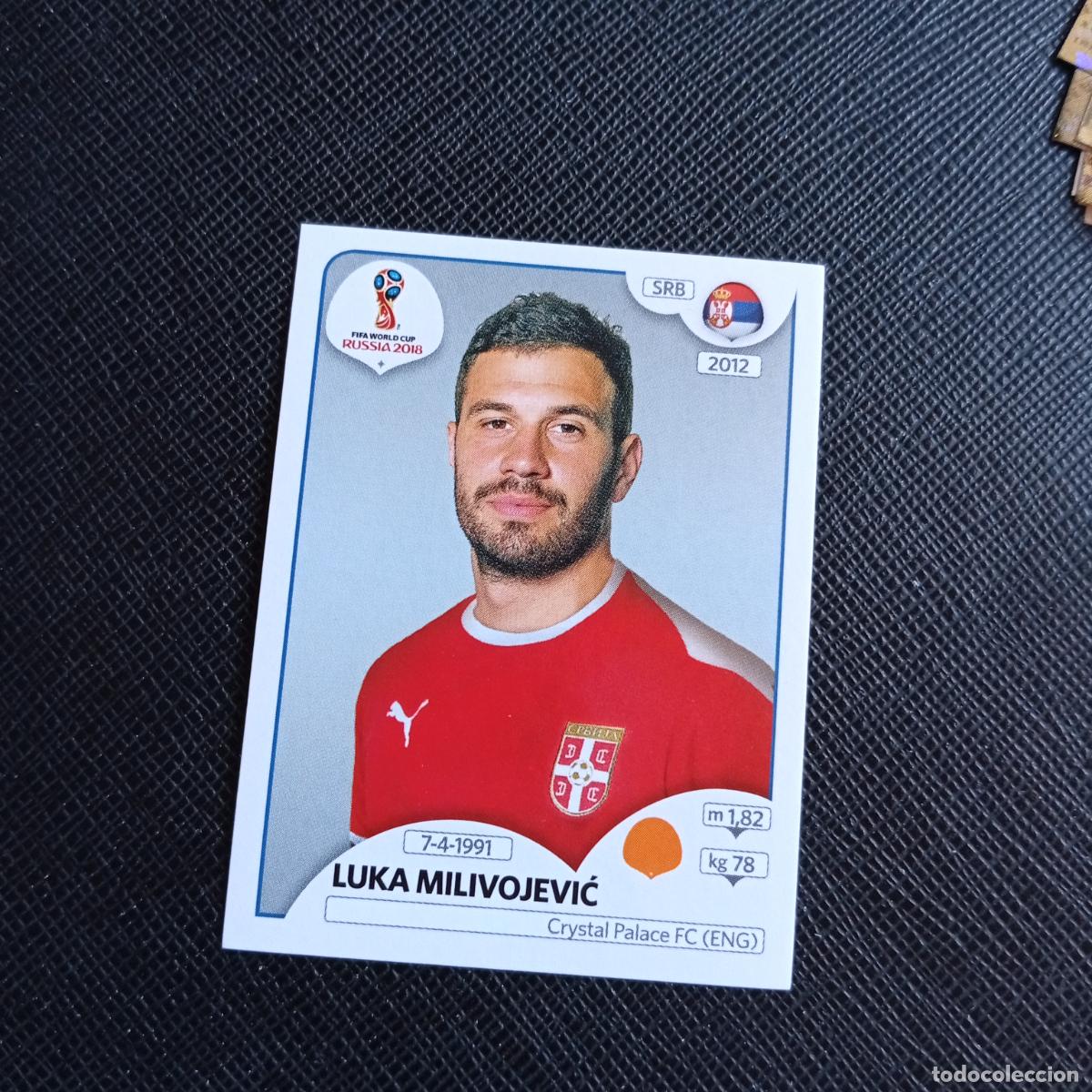 Cromos de f&uacute;tbol: 425 LUKA MILOVOJEVIC SERBIA PANINI MUNDIAL RUSIA 2018 CROMO FUTBOL 18 - SIN PEGAR - /CJ2 ....
