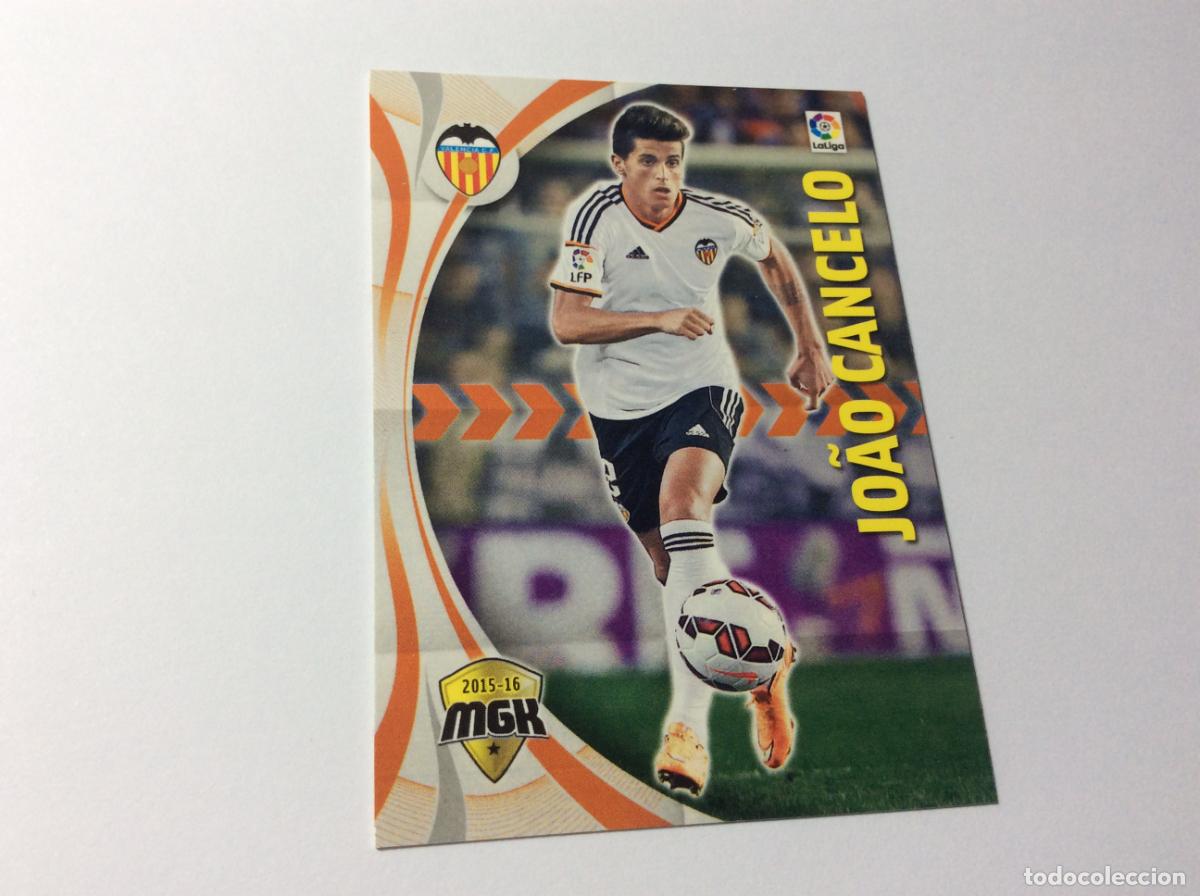 Cromos de f&uacute;tbol: 492 Joao Cancelo Valencia CF MGK 2015/16 15 16 Panini