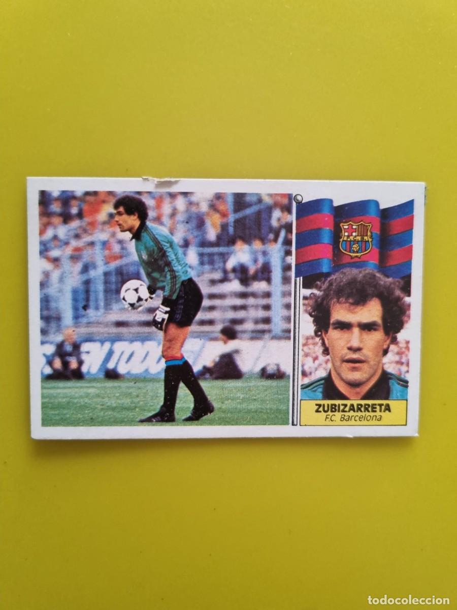 Cromos de f&uacute;tbol: CROMO LIGA ESTE 86 87 1986 1987 DESPEGADO ZUBIZARRETA FC BARCELONA AR1026