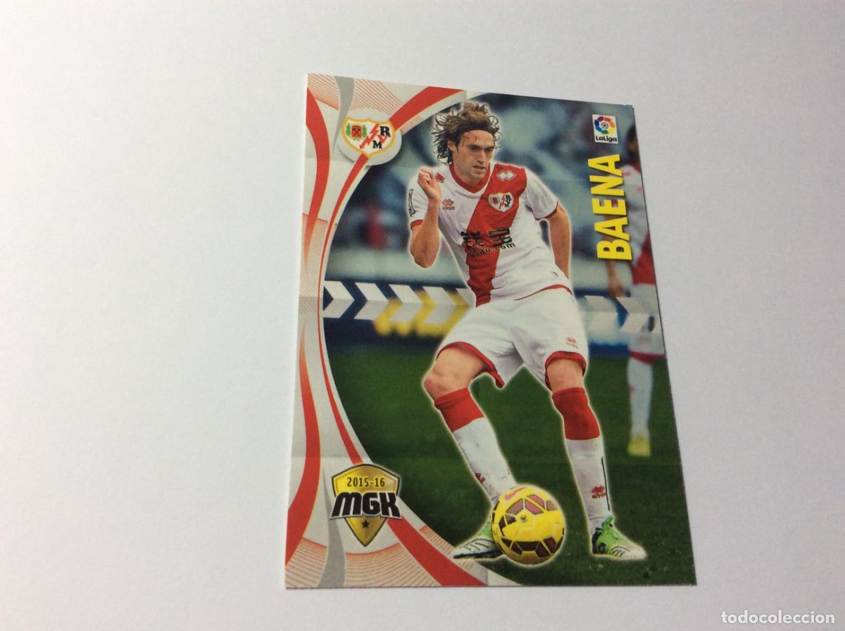 Cromos de f&uacute;tbol: 389 Baena Rayo Vallecano MGK 2015/16 15 16 Panini