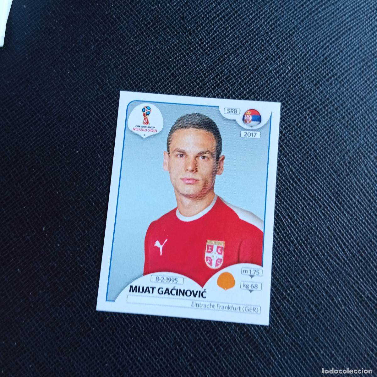Cromos de f&uacute;tbol: 428 GACINOVIC SERBIA PANINI MUNDIAL RUSIA 2018 CROMO FUTBOL 18 - SIN PEGAR - /CJ2