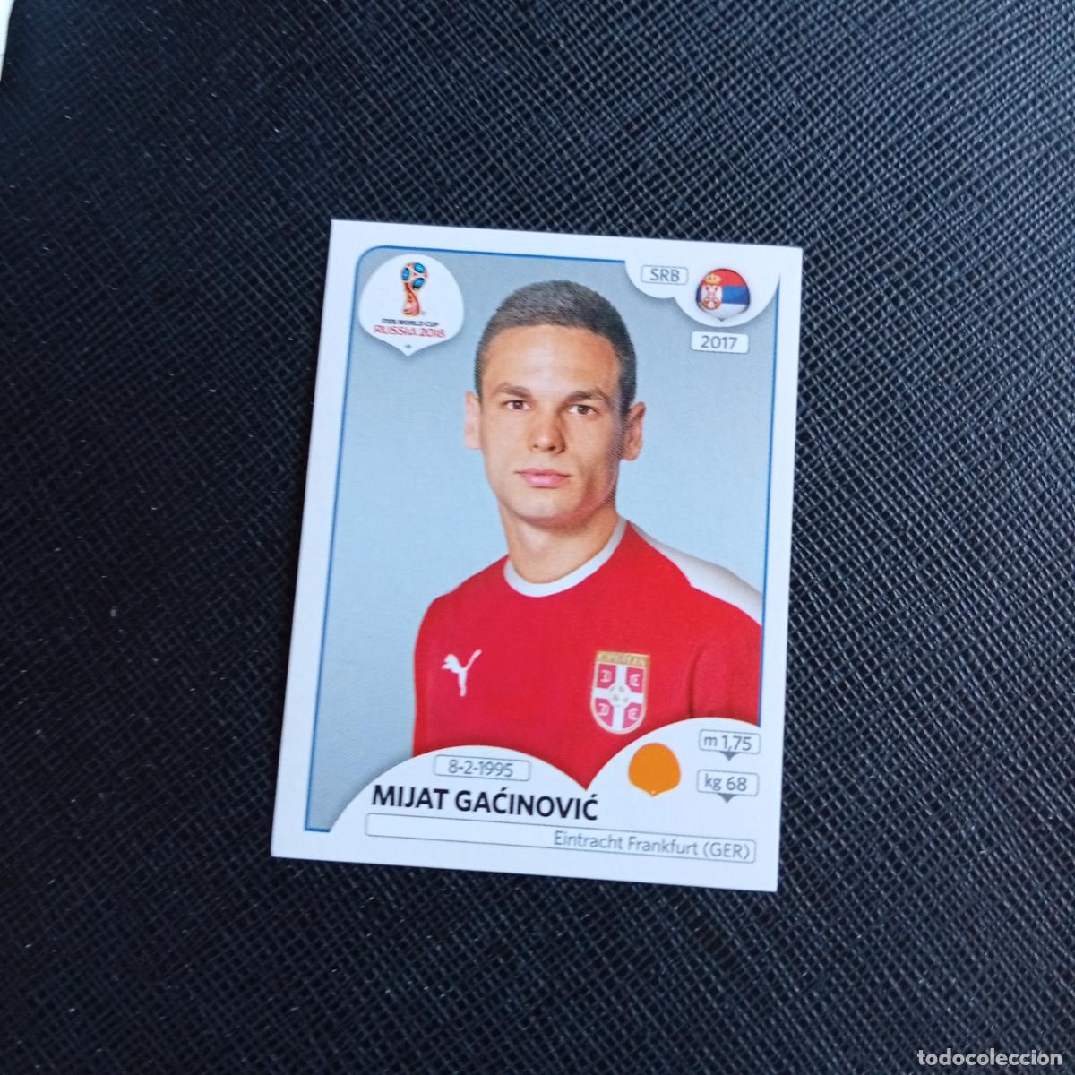 Cromos de f&uacute;tbol: 428 GACINOVIC SERBIA PANINI MUNDIAL RUSIA 2018 CROMO FUTBOL 18 - SIN PEGAR - /CJ2 .