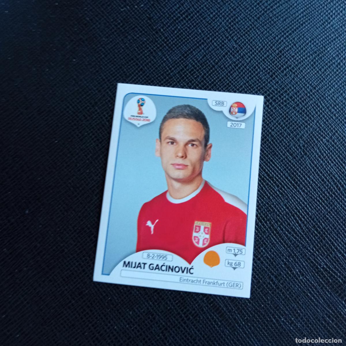 Cromos de f&uacute;tbol: 428 GACINOVIC SERBIA PANINI MUNDIAL RUSIA 2018 CROMO FUTBOL 18 - SIN PEGAR - /CJ2 ..