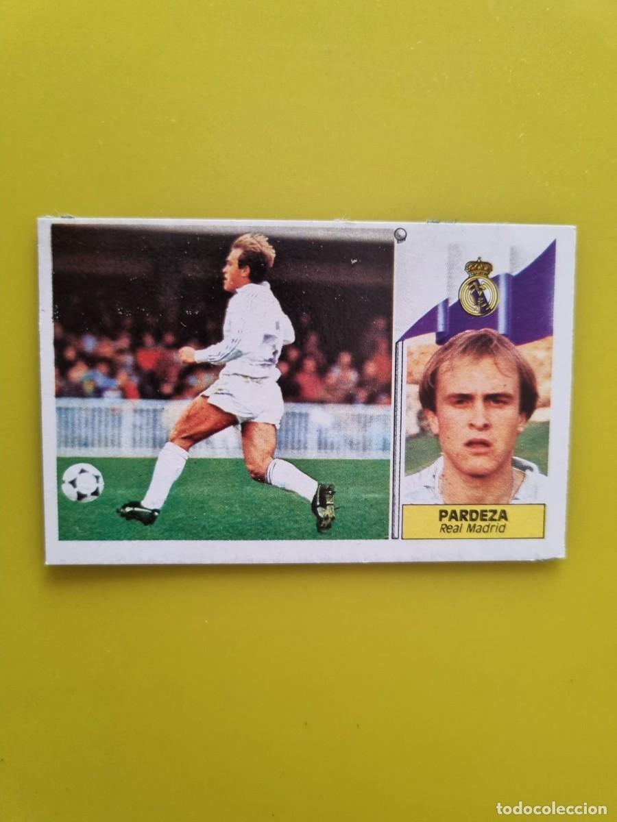 Cromos de f&uacute;tbol: CROMO LIGA ESTE 86 87 1986 1987 DESPEGADO PARDEZA REAL MADRID AR1026