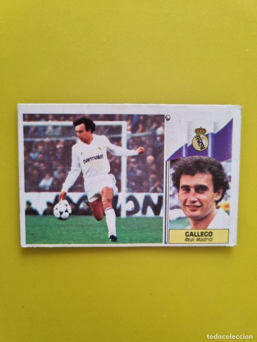 Cromos de f&uacute;tbol: CROMO LIGA ESTE 86 87 1986 1987 DESPEGADO GALLEGO REAL MADRID AR1026