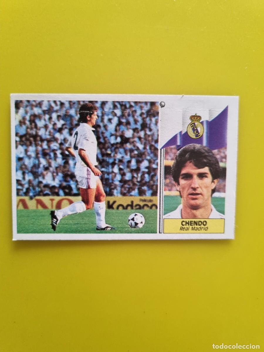 Cromos de f&uacute;tbol: CROMO LIGA ESTE 86 87 1986 1987 DESPEGADO CHENDO REAL MADRID AR1026