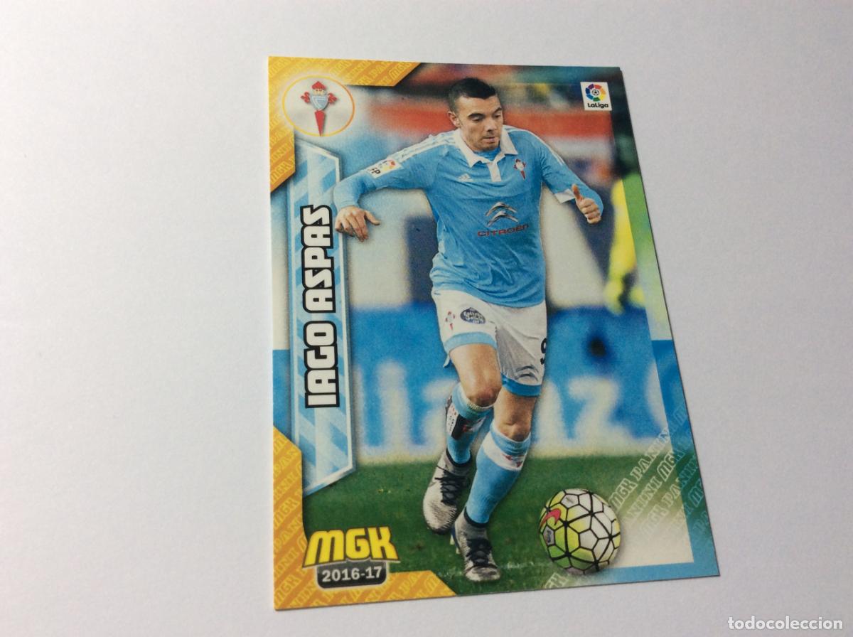 Cromos de f&uacute;tbol: 127 Iago Aspas Celta de Vigo MGK 2015/16 15 16 Panini