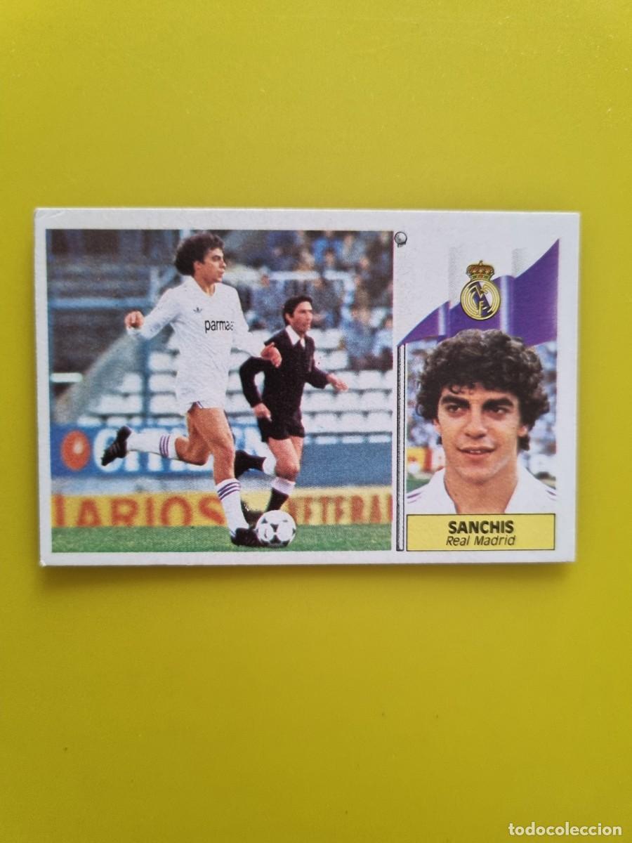 Cromos de f&uacute;tbol: CROMO LIGA ESTE 86 87 1986 1987 NUNCA PEGADO SIN PEGAR SANCHIS REAL MADRID AR1026