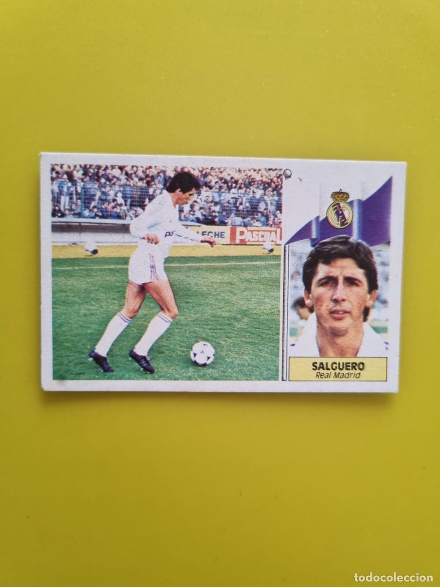 Cromos de f&uacute;tbol: CROMO LIGA ESTE 86 87 1986 1987 NUNCA PEGADO SIN PEGAR SALGUERO REAL MADRID AR1026