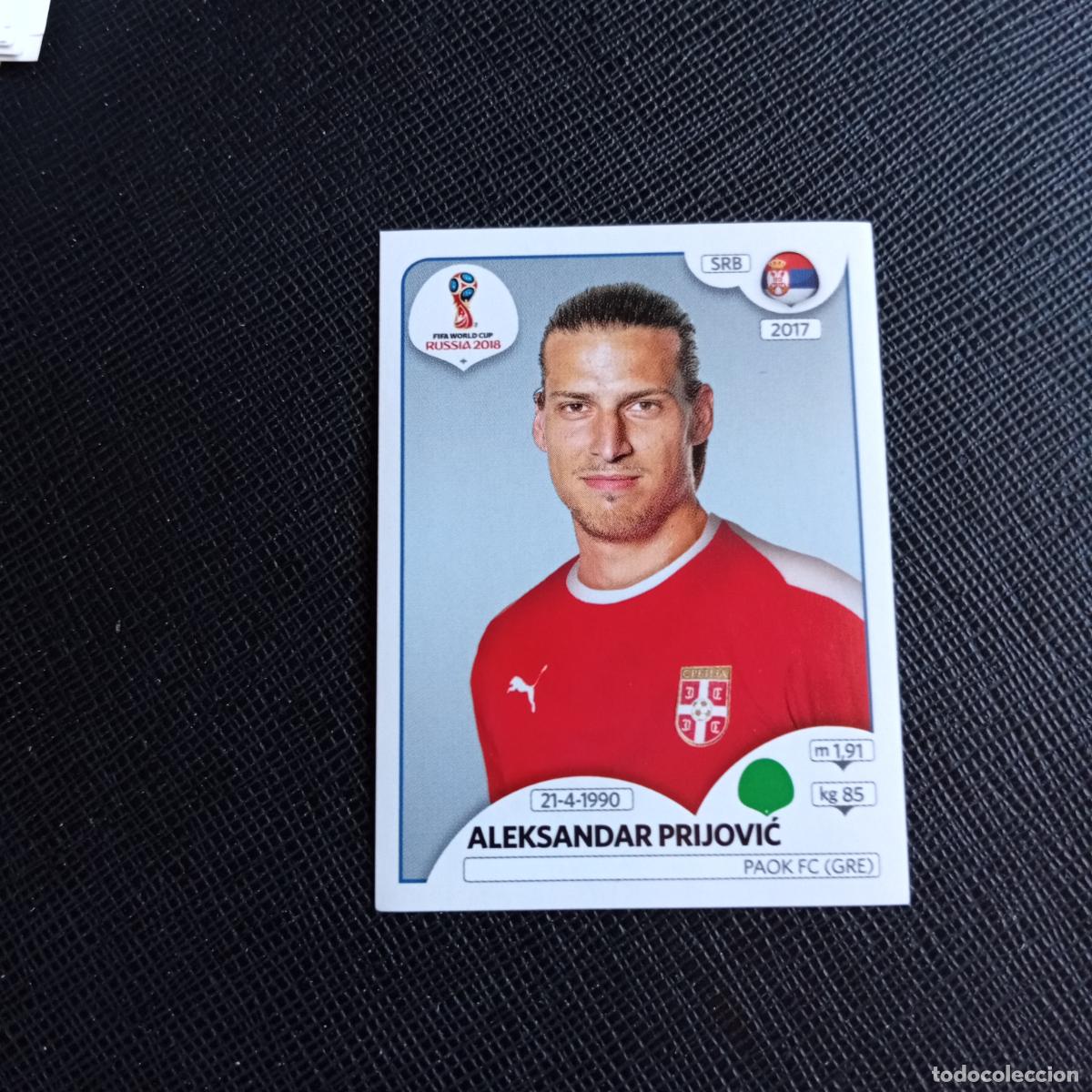 Cromos de f&uacute;tbol: 431 PRIJOVIC SERBIA PANINI MUNDIAL RUSIA 2018 CROMO FUTBOL 18 - SIN PEGAR - /CJ2