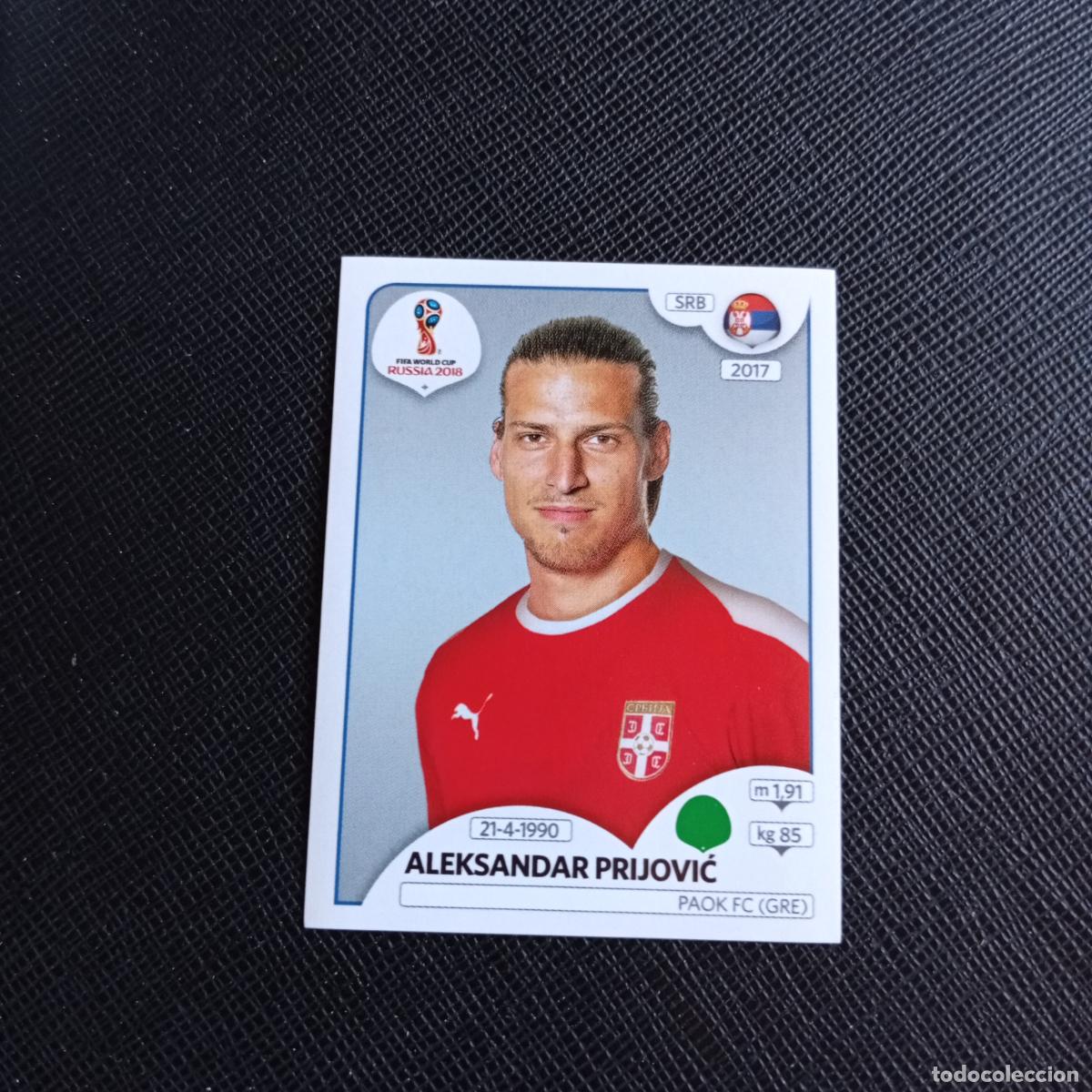 Cromos de f&uacute;tbol: 431 PRIJOVIC SERBIA PANINI MUNDIAL RUSIA 2018 CROMO FUTBOL 18 - SIN PEGAR - /CJ2