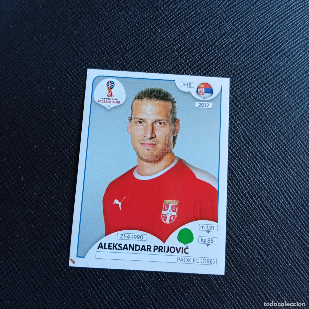 Cromos de f&uacute;tbol: 431 PRIJOVIC SERBIA PANINI MUNDIAL RUSIA 2018 CROMO FUTBOL 18 - SIN PEGAR - /CJ2 .