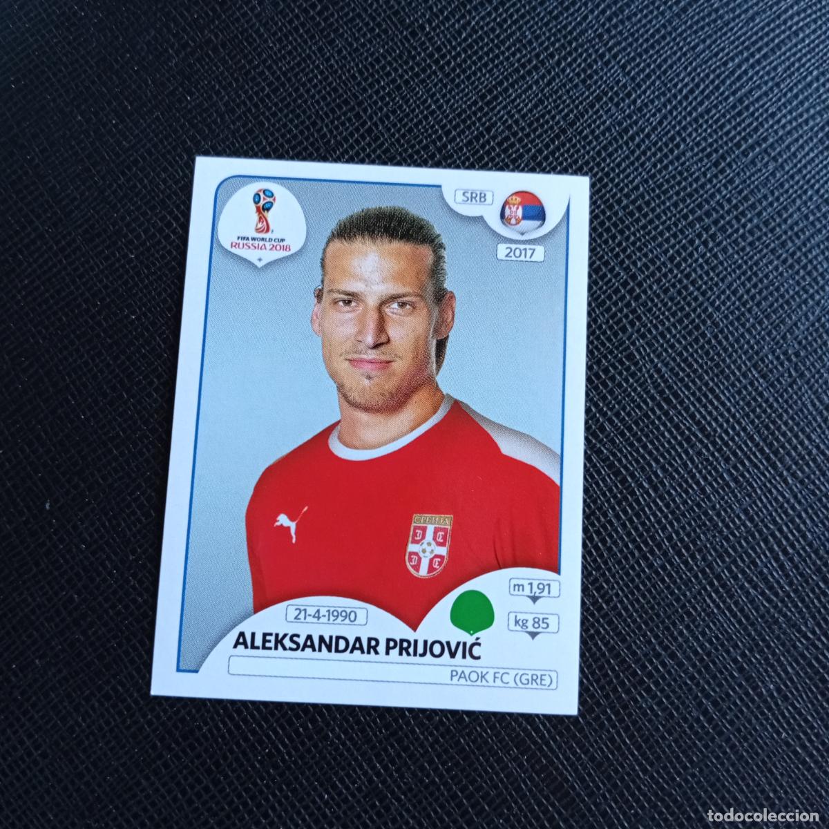 Cromos de f&uacute;tbol: 431 PRIJOVIC SERBIA PANINI MUNDIAL RUSIA 2018 CROMO FUTBOL 18 - SIN PEGAR - /CJ2 ..
