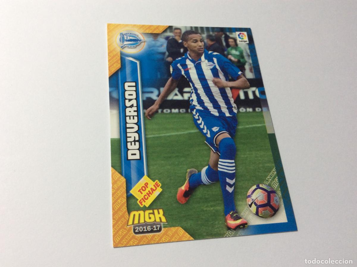 Cromos de f&uacute;tbol: 22 Deyverson Deportivo Alav&eacute;s MGK 2016/17 16 17 Panini